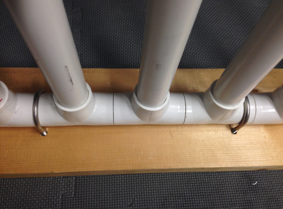 Fish360 DIY Wader Rack