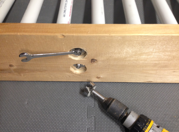 Fish360 DIY Wader Rack