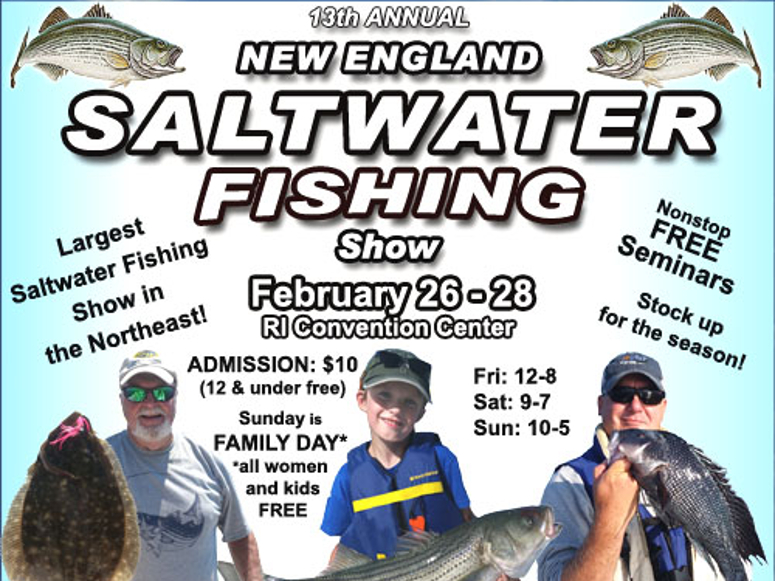 New England Saltwater Fishing Show ~ 2016