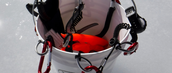 Fish360 DIY Ice Fishing Tool Bucket