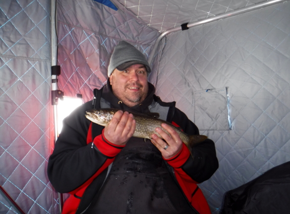 Fish360 Ice Fishing for Lake Trout Time Moore