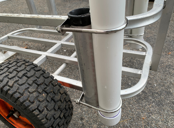 Fish360 DIY Surf Cart Sand Spike Holder